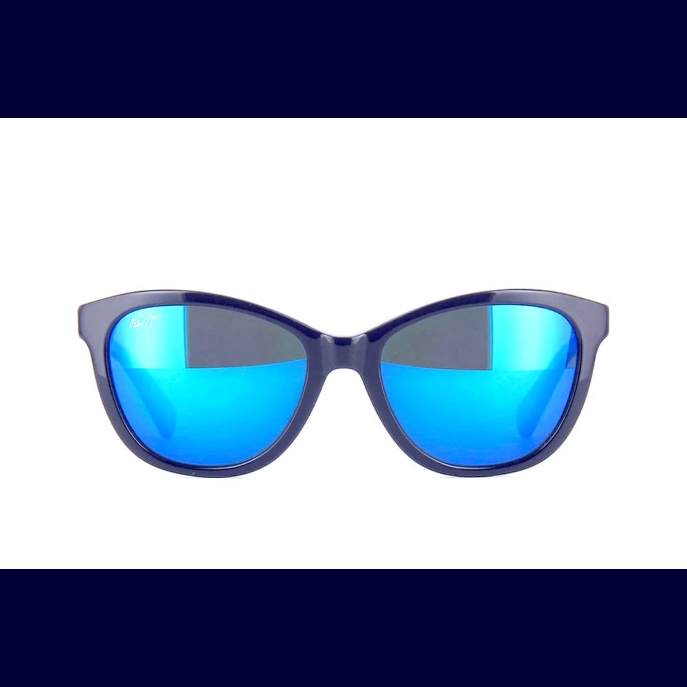 NWT Canna Maui Jim sunglasses Cat Eye Blue Hawaiian lens
